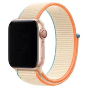 Apple Watch bandje - geweven - nylon - cream