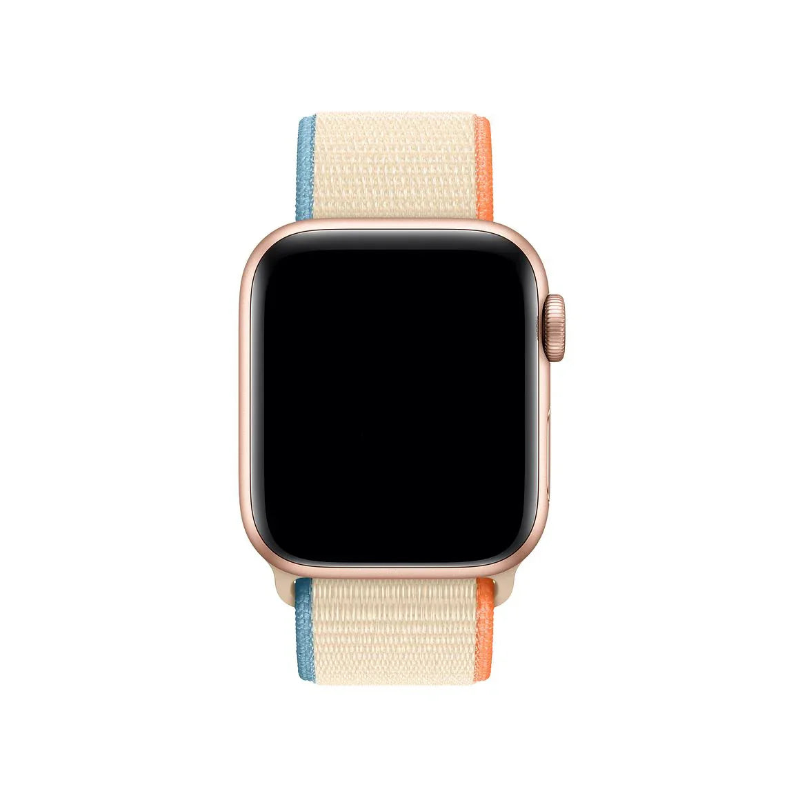 Apple Watch bandje - geweven - nylon - cream