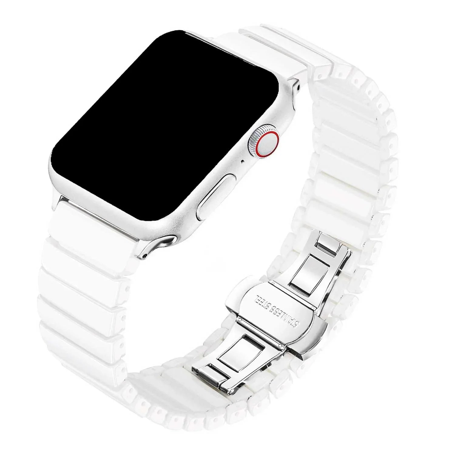 Apple Watch bandje Lumora - keramisch - wit