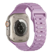 Bracelet de montre Apple Raveo - silicone - violet