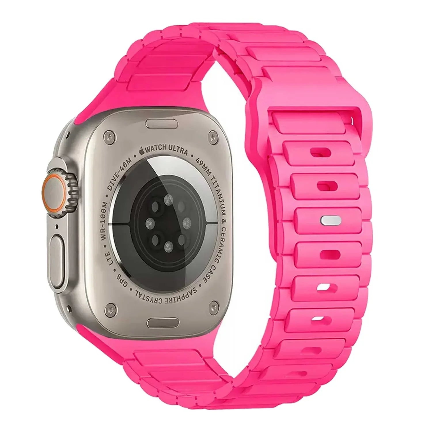 Apple Watch bandje Raveo - siliconen - roze