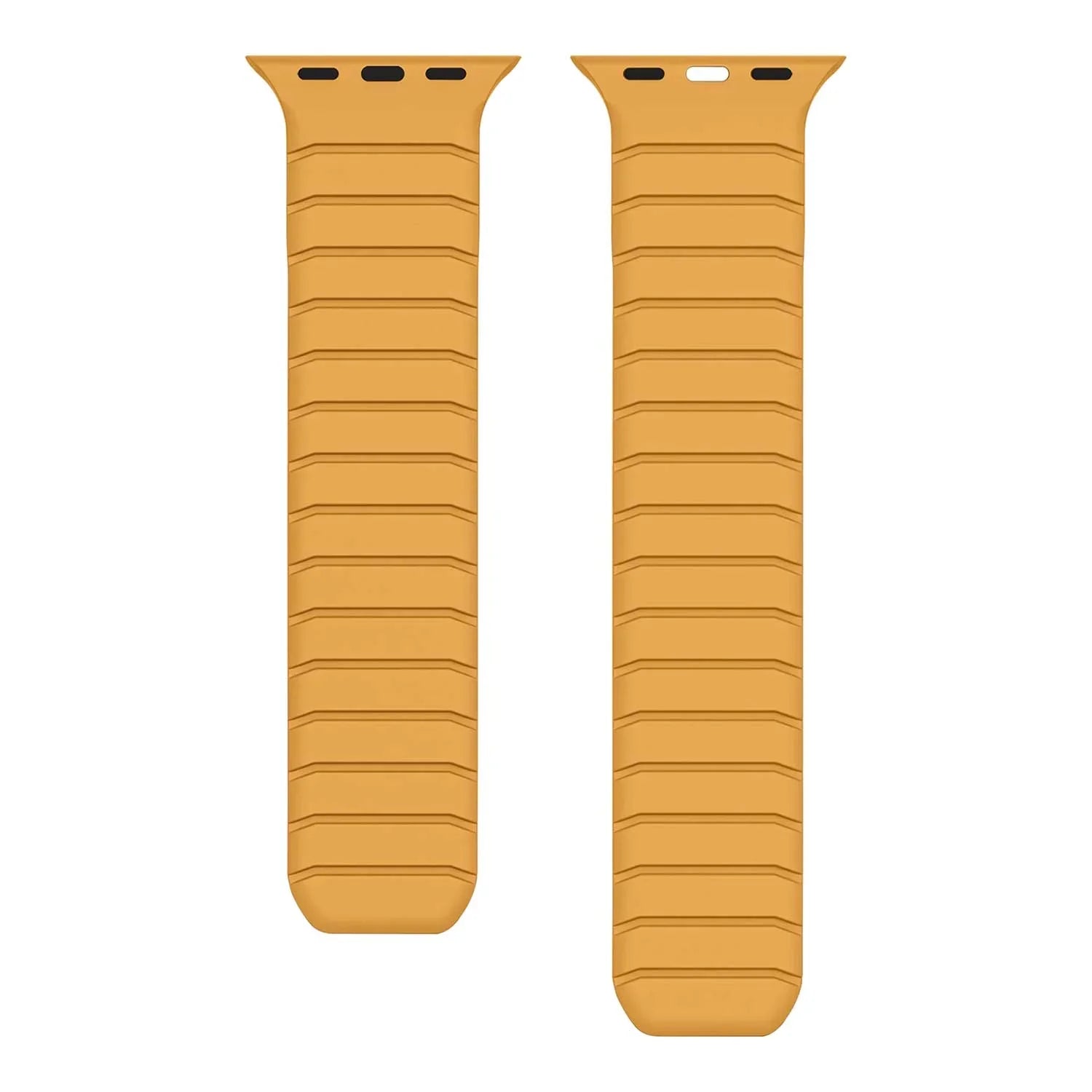 Bracelet Apple Watch Vetra - silicone - jaune