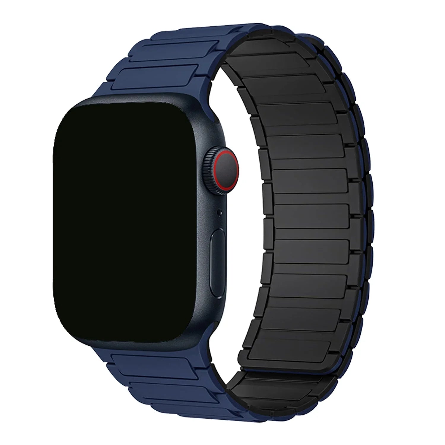 Apple Watch bandje Zyro - siliconen - donkerblauw
