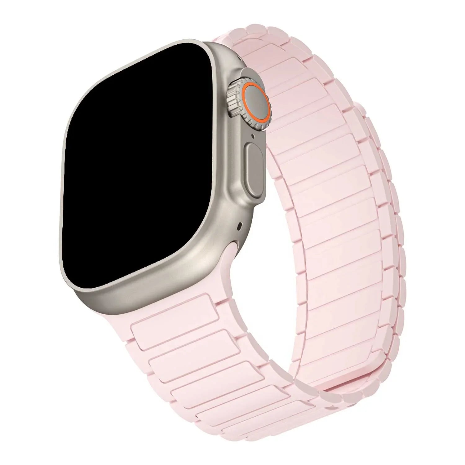 Apple Watch bandje Zyro - siliconen - lichtroze