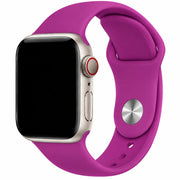 Bracelet Apple Watch Autumn - silicone - magenta