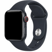 Apple Watch bandje Autumn - siliconen - Marineblauw