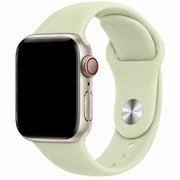 Bracelet Apple Watch Autumn - silicone - succulente pâle