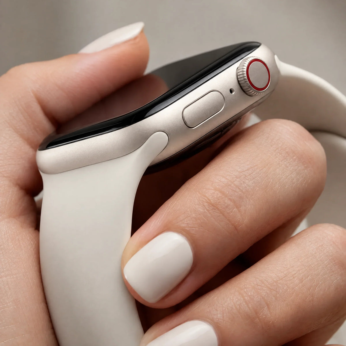 Bracelet Apple Watch Autumn - silicone - sable