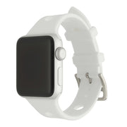 Apple Watch bandje Evelor - siliconen - wit