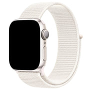 Bracelet Apple Watch Flyne - tissé - nylon - lumière stellaire
