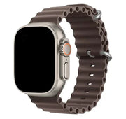 Bracelet Apple Watch Ocean - silicone - gris côte