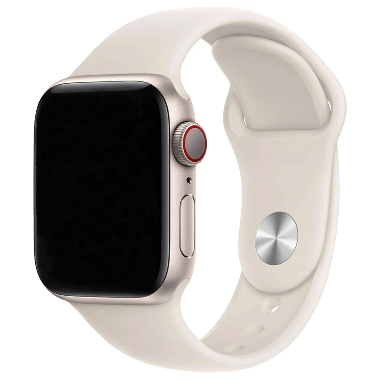 Apple Watch bandje Ovaro - siliconen - sterrenlicht