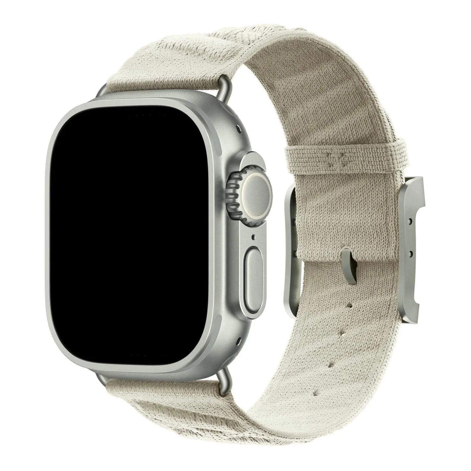 Apple Watch bandje Averro - nylon - sterrenlicht