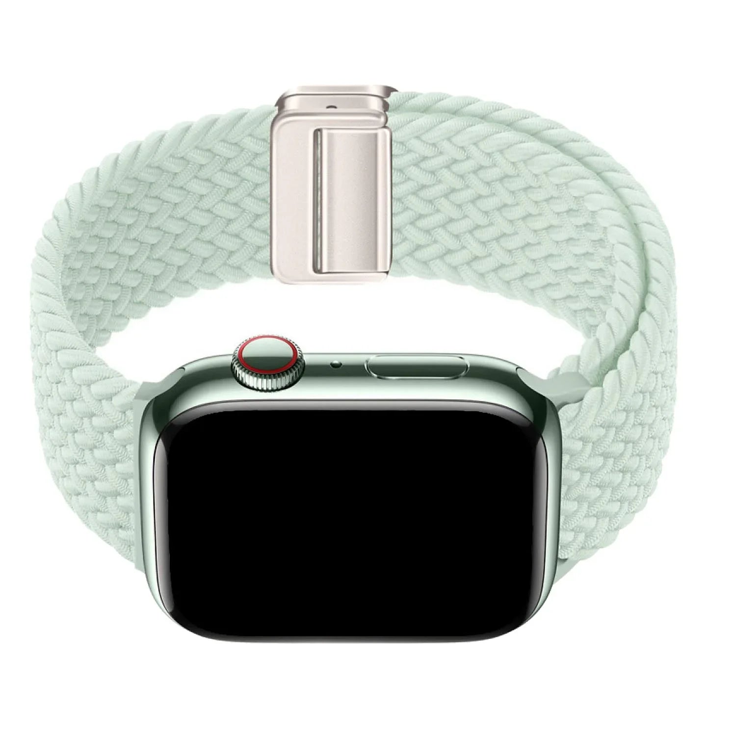 Bracelet Apple Watch Zyra - nylon - vert menthe