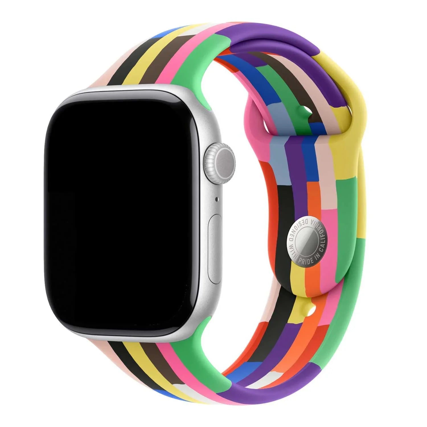 Apple Watch print bandje - siliconen - Pride Edition 2025