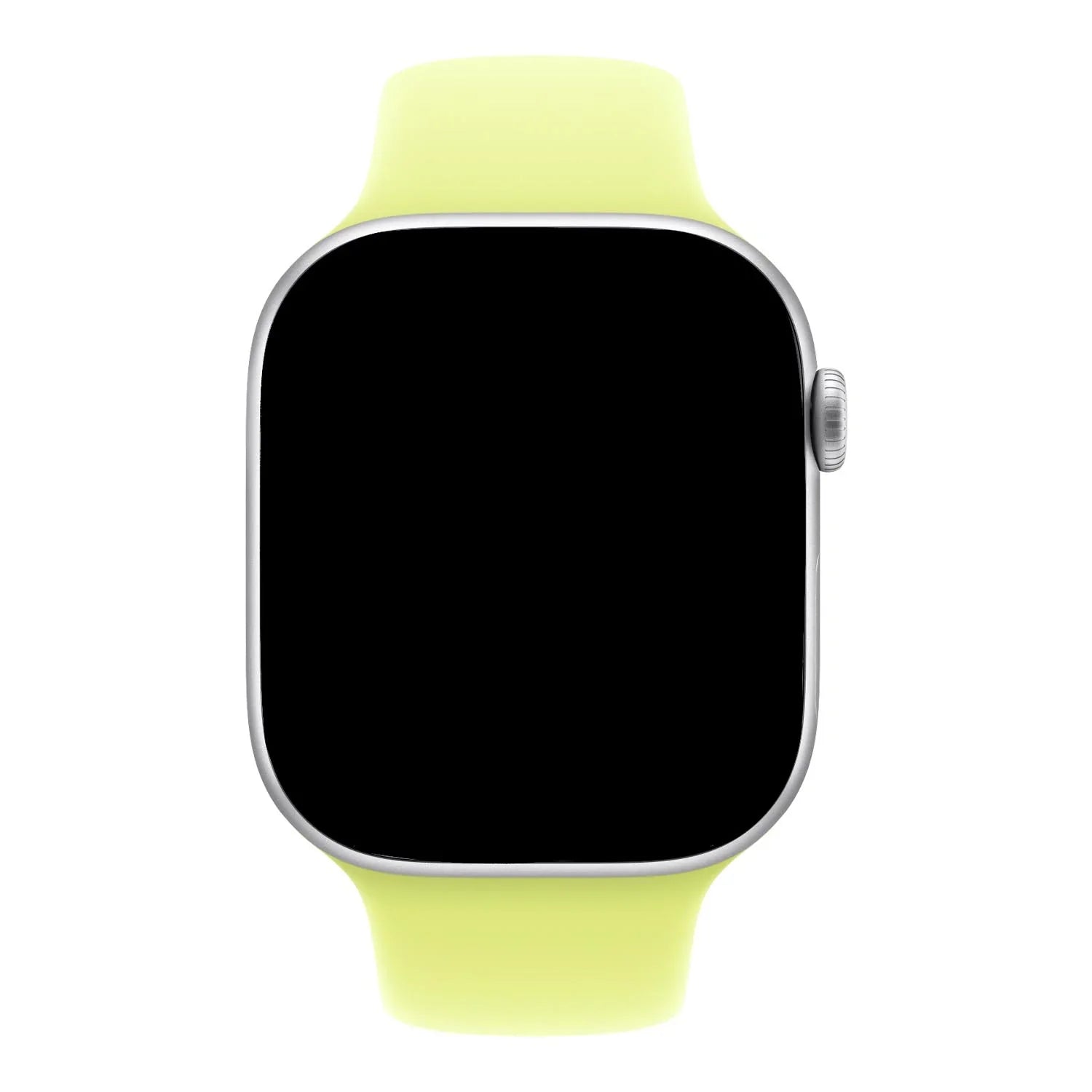 Apple Watch bandje Ovaro - siliconen - Neongeel