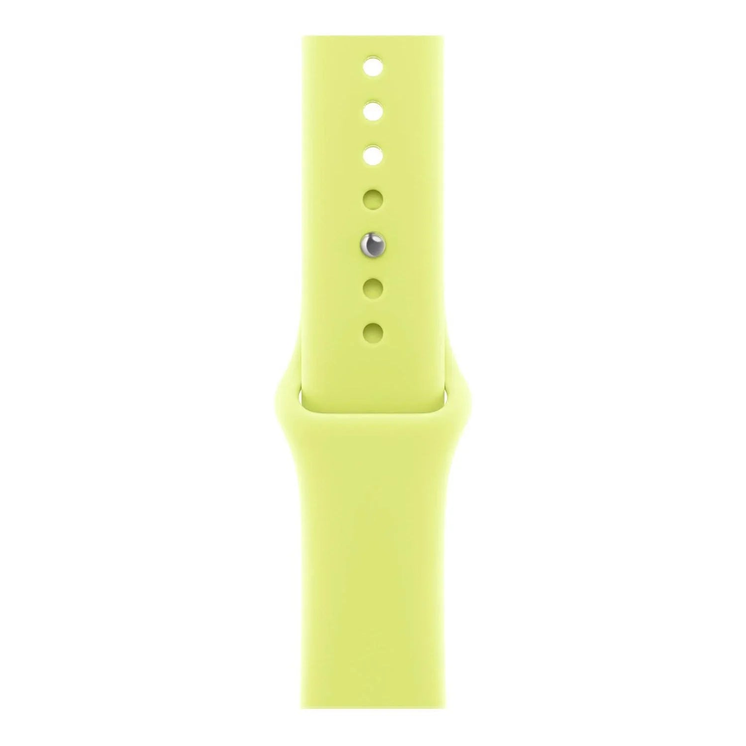 Apple Watch bandje Ovaro - siliconen - Neongeel