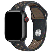 Apple Watch bandje Fusion - dubbel - siliconen - midnight sky