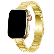 Bracelet Apple Watch Noor - acier - doré