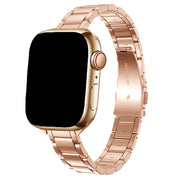 Bracelet pour Apple Watch Noor - acier - or rose