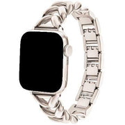 Apple Watch bandje Lisa - staal - sterrenlicht