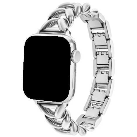 Apple Watch bandje Lisa - staal - zilver