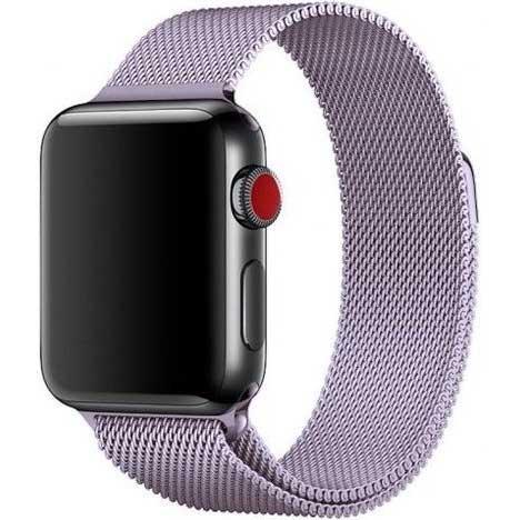 Apple Watch bandje Solaro - milanese - lavendel