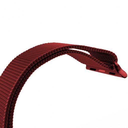 Apple Watch bandje Solaro - milanese - rood