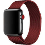 Apple Watch bandje Solaro - milanese - rood