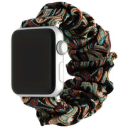 Bracelet Apple Watch Savara - chouchou - nylon - noir