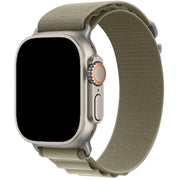 Apple Watch bandje Alpine - nylon - olijf