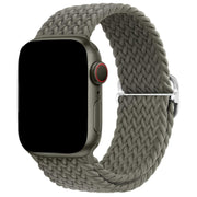 Bracelet Apple Watch Weavy - nylon - vert olive