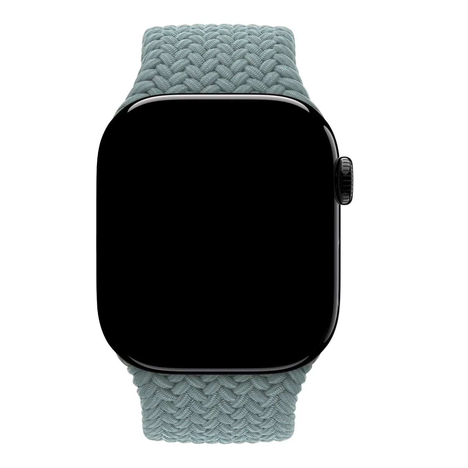 Bracelet Apple Watch Onyx - tressé - solo - nylon - Gris-vert