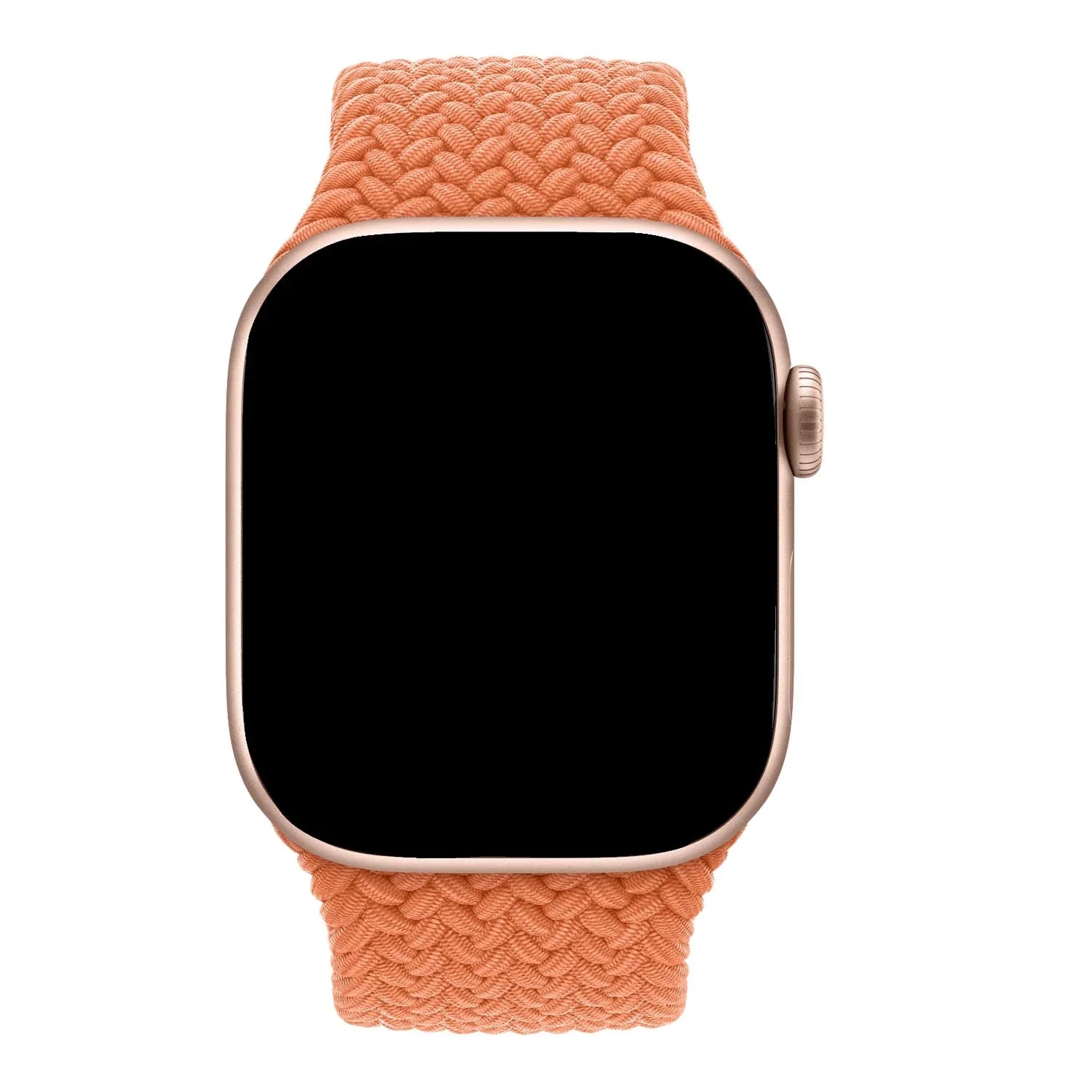 Bracelet Apple Watch Onyx - tressé - solo - nylon - Curcuma