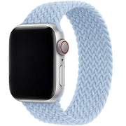 Bracelet Apple Watch Onyx - tressé - solo - nylon - bleu clair