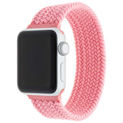 Bracelet Apple Watch - nylon - tressé solo - rose punch