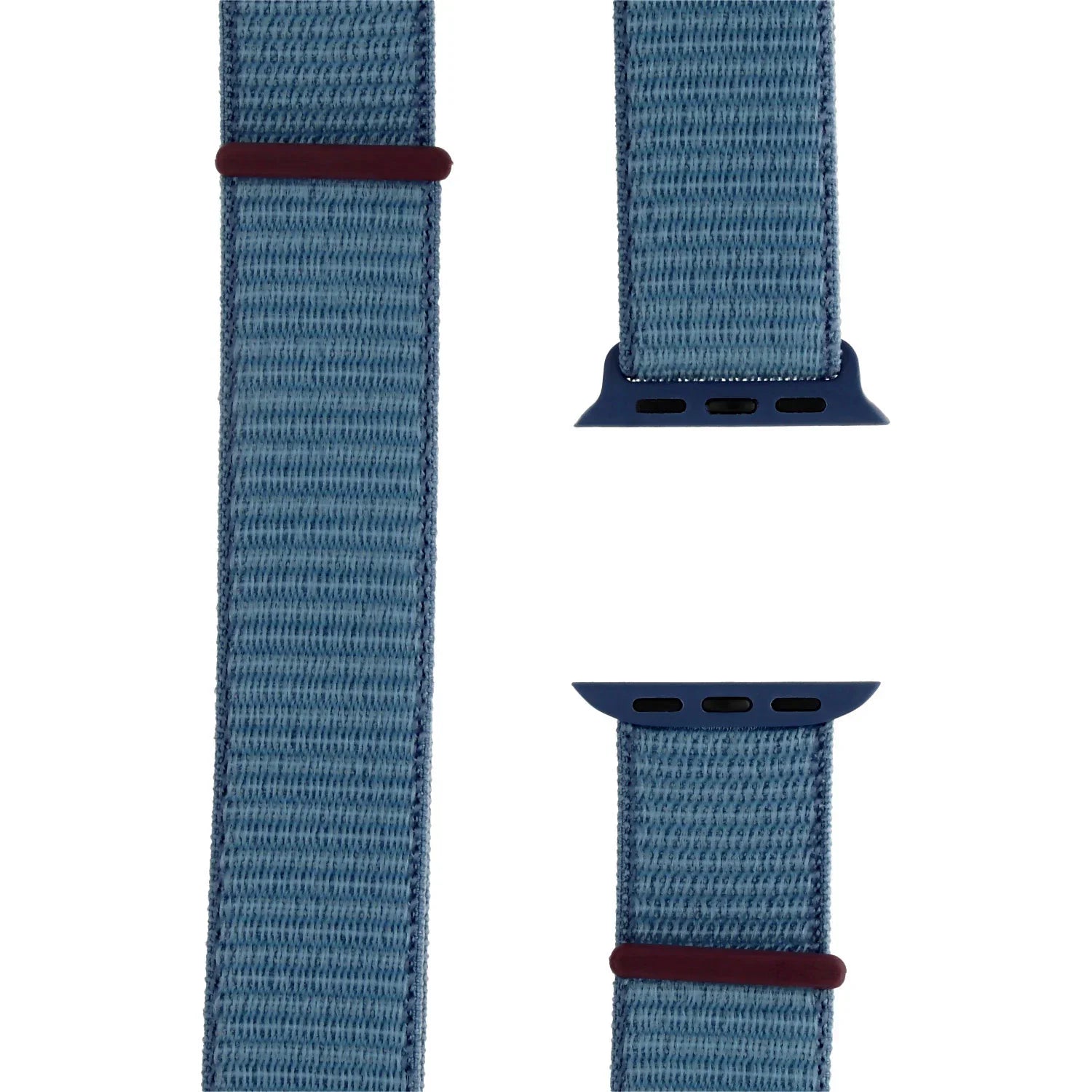Bracelet Apple Watch Nexora - tressé - nylon - bleu hiver