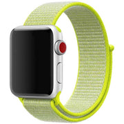 Apple Watch bandje Osvo - geweven - nylon - geel