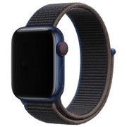 Bracelet Apple Watch - tressé - nylon - anthracite