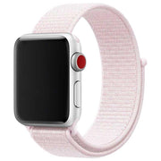 Apple Watch bandje Osvo - geweven - nylon - licht roze