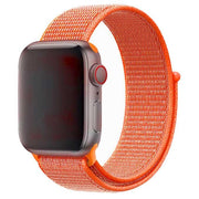 Apple Watch bandje Flyne - geweven - nylon - spicy oranje
