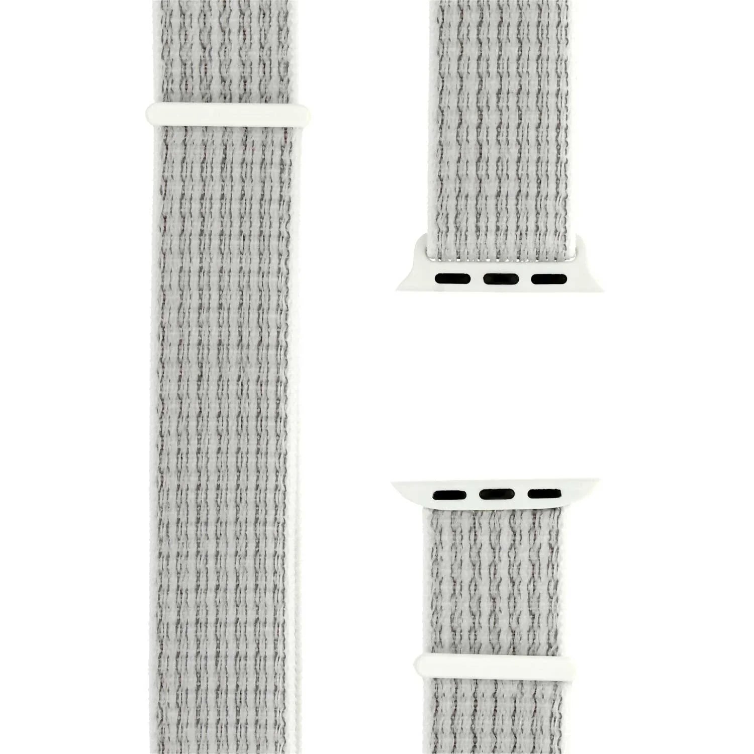 Apple Watch bandje Osvo - geweven - nylon - top wit