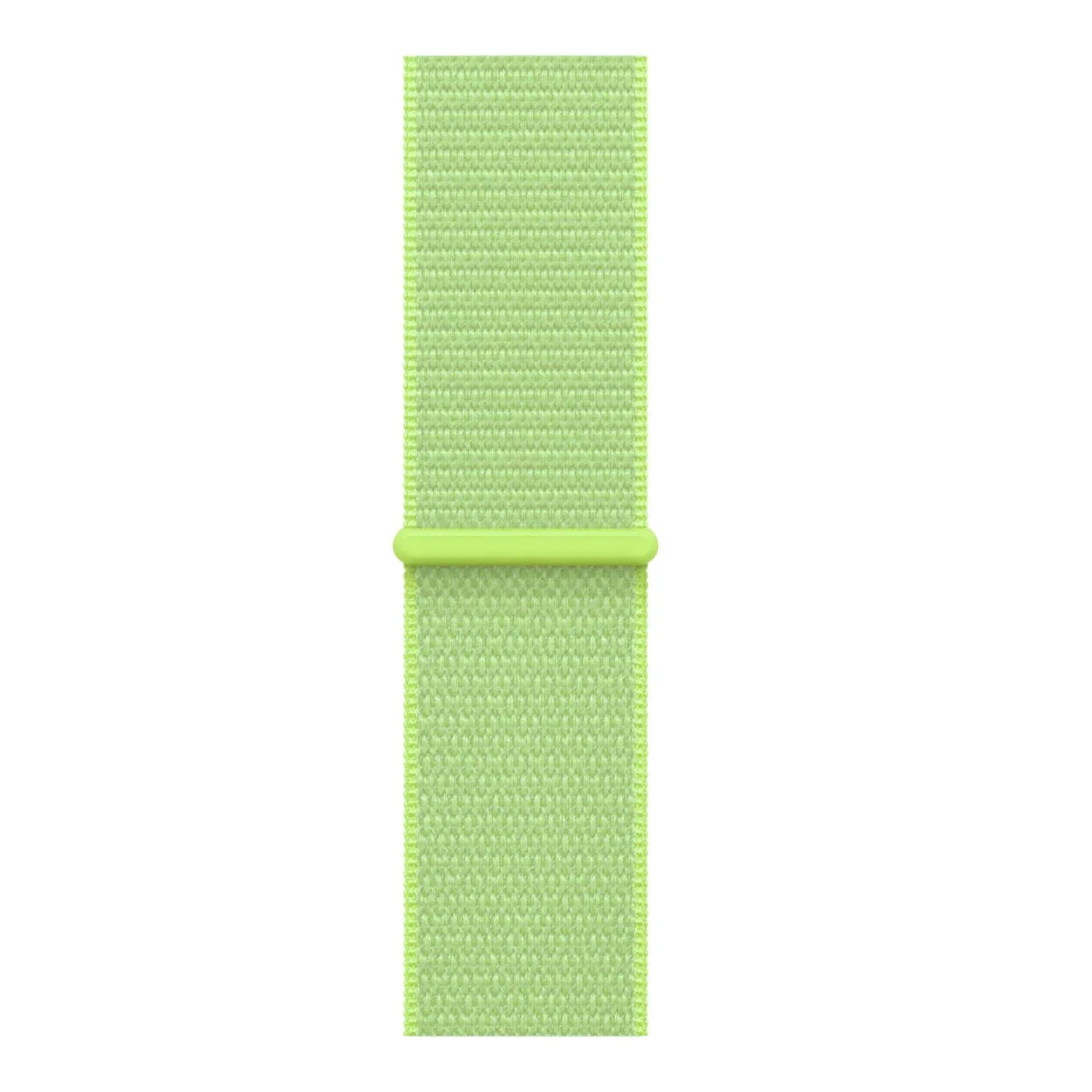 Apple Watch bandje Flyne - geweven - nylon - neongeel