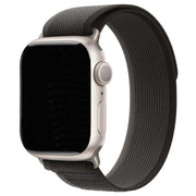 Bracelet Apple Watch Trail - nylon - noir gris