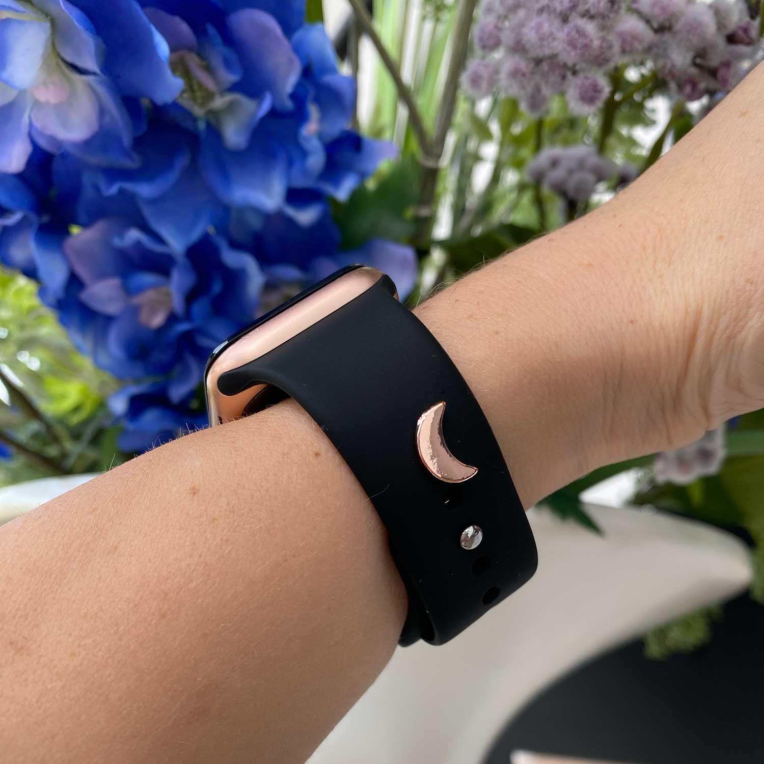 Apple Watch sieraad - maan rose goud