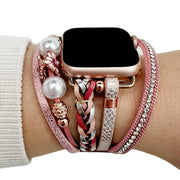 Apple Watch bandje - sieraad - Liz roze