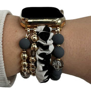 Bracelet Apple Watch - bijou - Noa noir