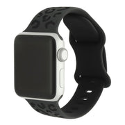 Apple Watch Wild bandje - siliconen - zwart diepgrijs