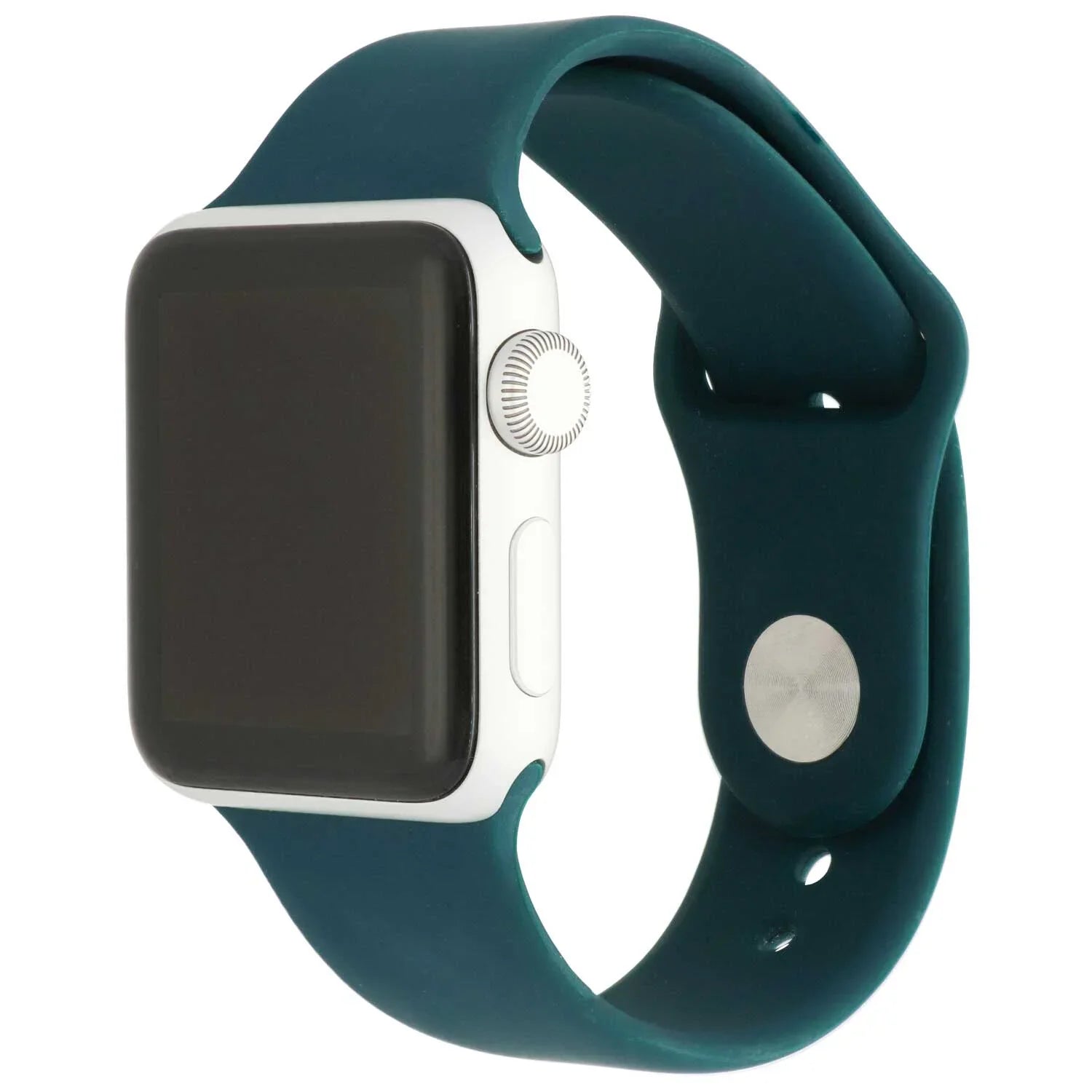 Apple Watch bandje - siliconen - donkergroen