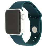 Apple Watch bandje - siliconen - donkergroen
